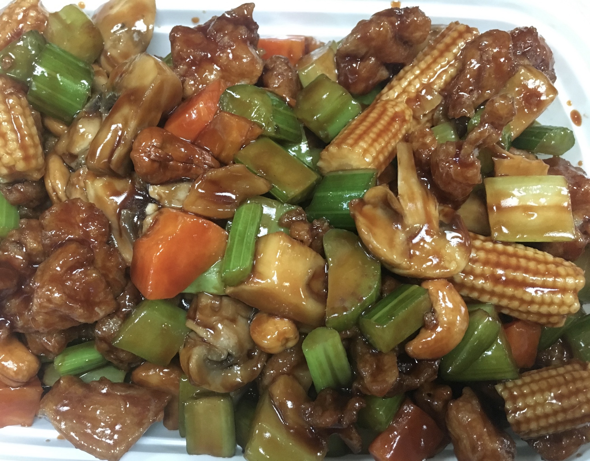 Order Chicken with Cashew Nuts  腰果鸡 food online from Hong Kong store, Carmel on bringmethat.com
