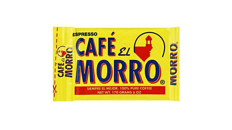 Order Cafe El Morro Espresso Ground Coffee food online from Red Roof Market store, Lafollette on bringmethat.com
