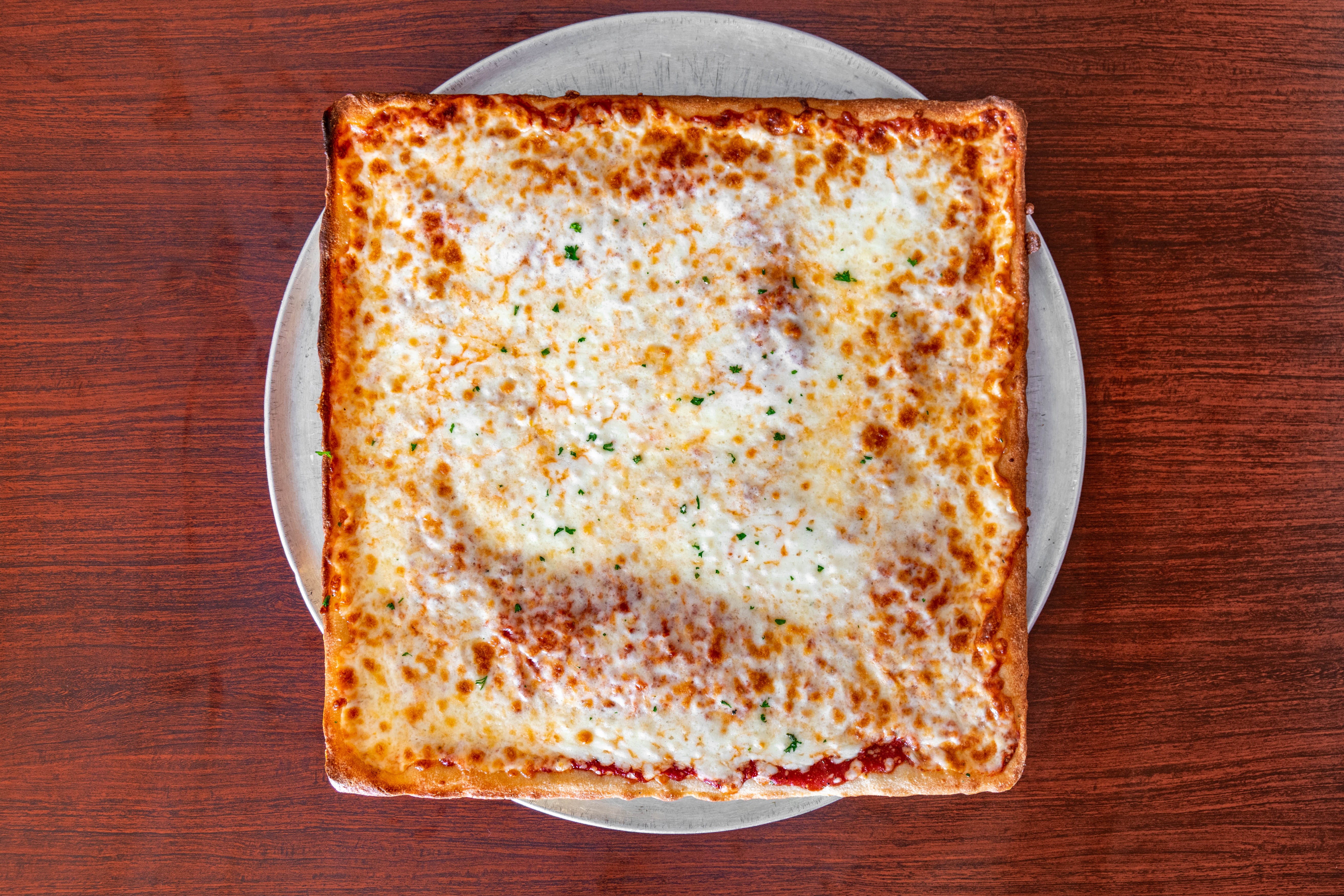 Order Sicilian Cheese Pizza - Small 13" food online from Mondo Pizza store, Randolph on bringmethat.com