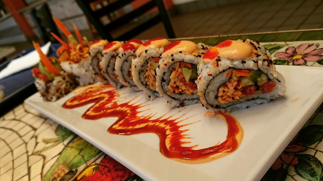 Order Dragon Roll ️️️ food online from Sea Ranger Seafood Station store, Ventura on bringmethat.com
