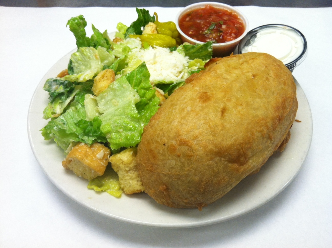 Order Papa Rellena Combo food online from Salsa Grill store, Woodlawn on bringmethat.com