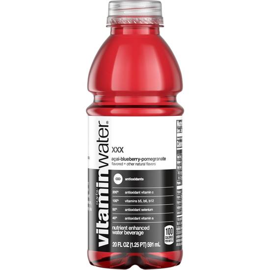 Order Vitaminwater Xxx, Electrolyte Enhanced Water W/ Vitamins, Acai-Blueberry-Pomegranate Drink, 20 OZ food online from Cvs store, Temecula on bringmethat.com