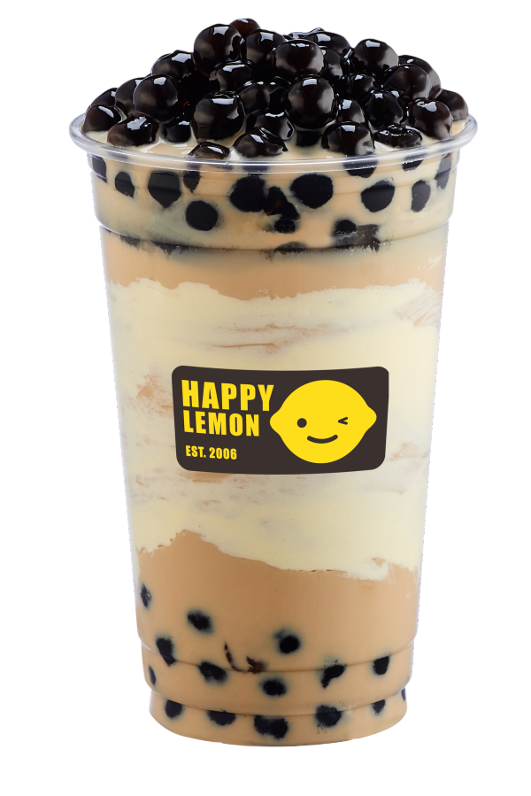 Order D5. Boba Milk Tea with Puff Cream food online from Happy Lemon store, San Francisco on bringmethat.com
