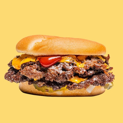 Order North Carolina Smash Double Burger food online from The General Store store, Lewes on bringmethat.com
