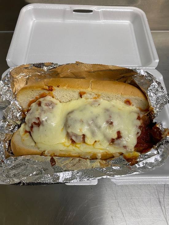 Order MEATBALL SUB food online from Rasicci's Pizza store, Akron on bringmethat.com