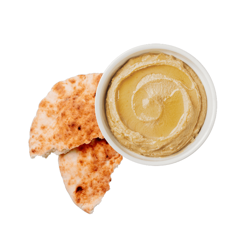 Order Hummus with Pita food online from Roti Mediterranean Grill store, Washington on bringmethat.com