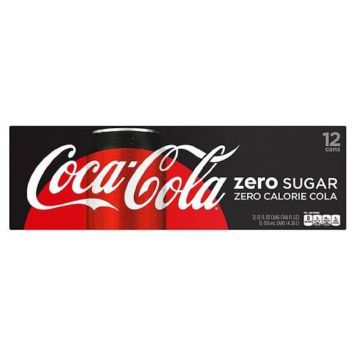 Order Coke Zero Sugar 12Z 12Pk Can food online from Walgreens store, Youngstown on bringmethat.com