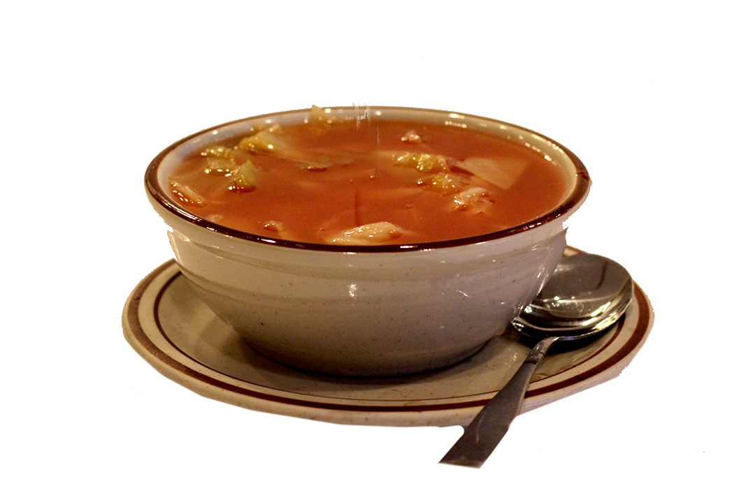 Order Cabbage Borscht Soup food online from Canter Deli store, Los Angeles on bringmethat.com