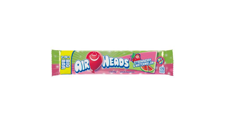 Order Airheads Strawberry & Watermelon Chewy Candy Big Bar food online from Trumbull Mobil store, Trumbull on bringmethat.com