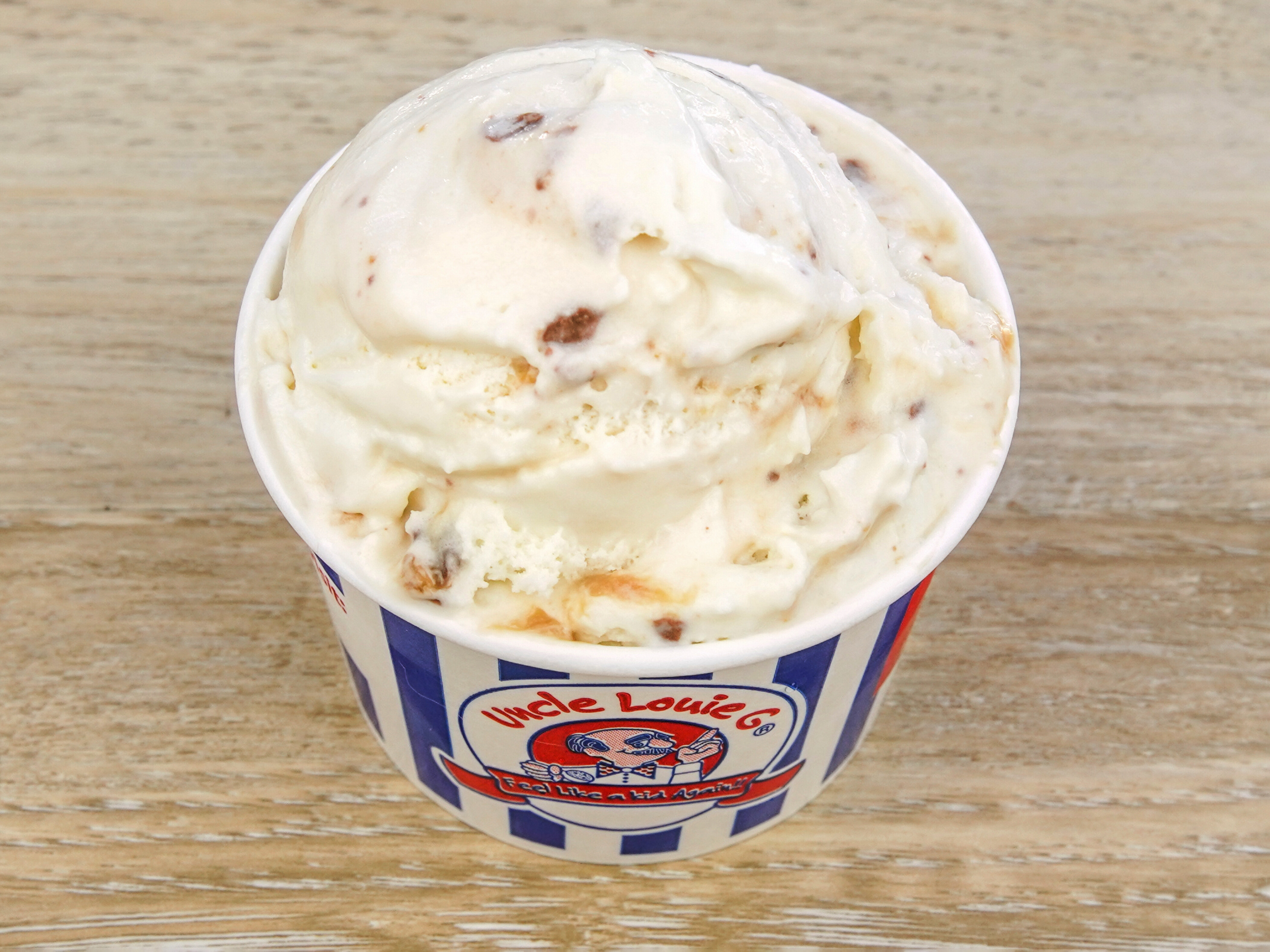 Order Vanilla Snickers Ice Cream food online from Uncle Louie G Ices And Ice Cream store, Ramsey on bringmethat.com