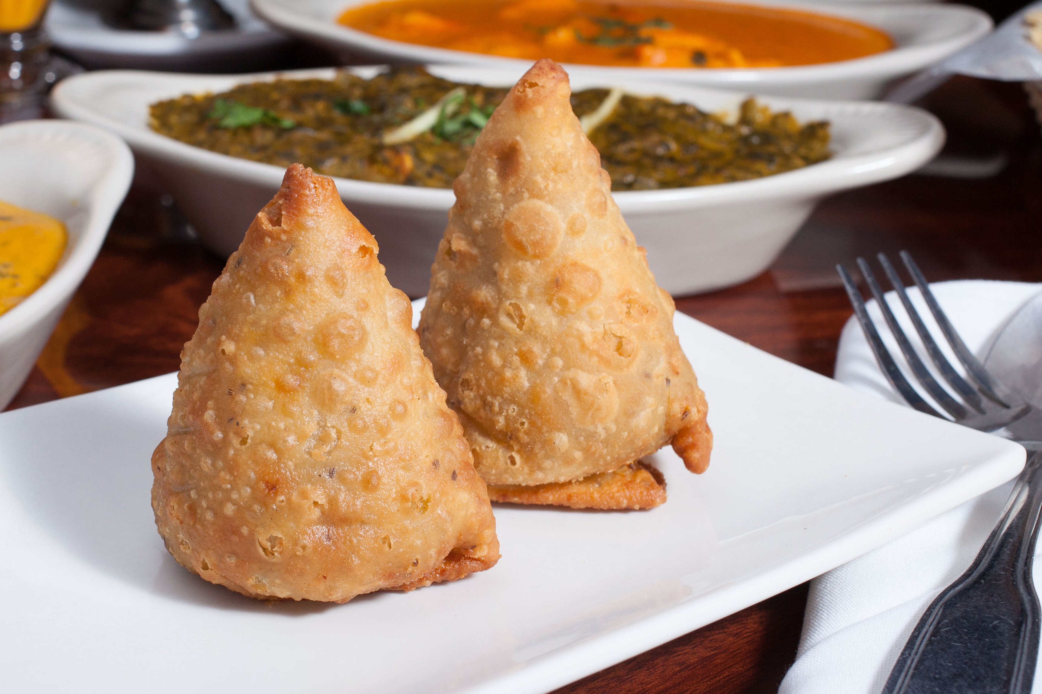Order Samosa food online from Om Indian Cuisine store, San Francisco on bringmethat.com