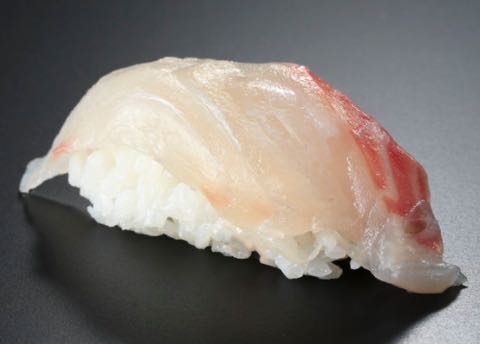 Order S3. White Fish Sushi food online from Jins Buffet store, Lincolnton on bringmethat.com