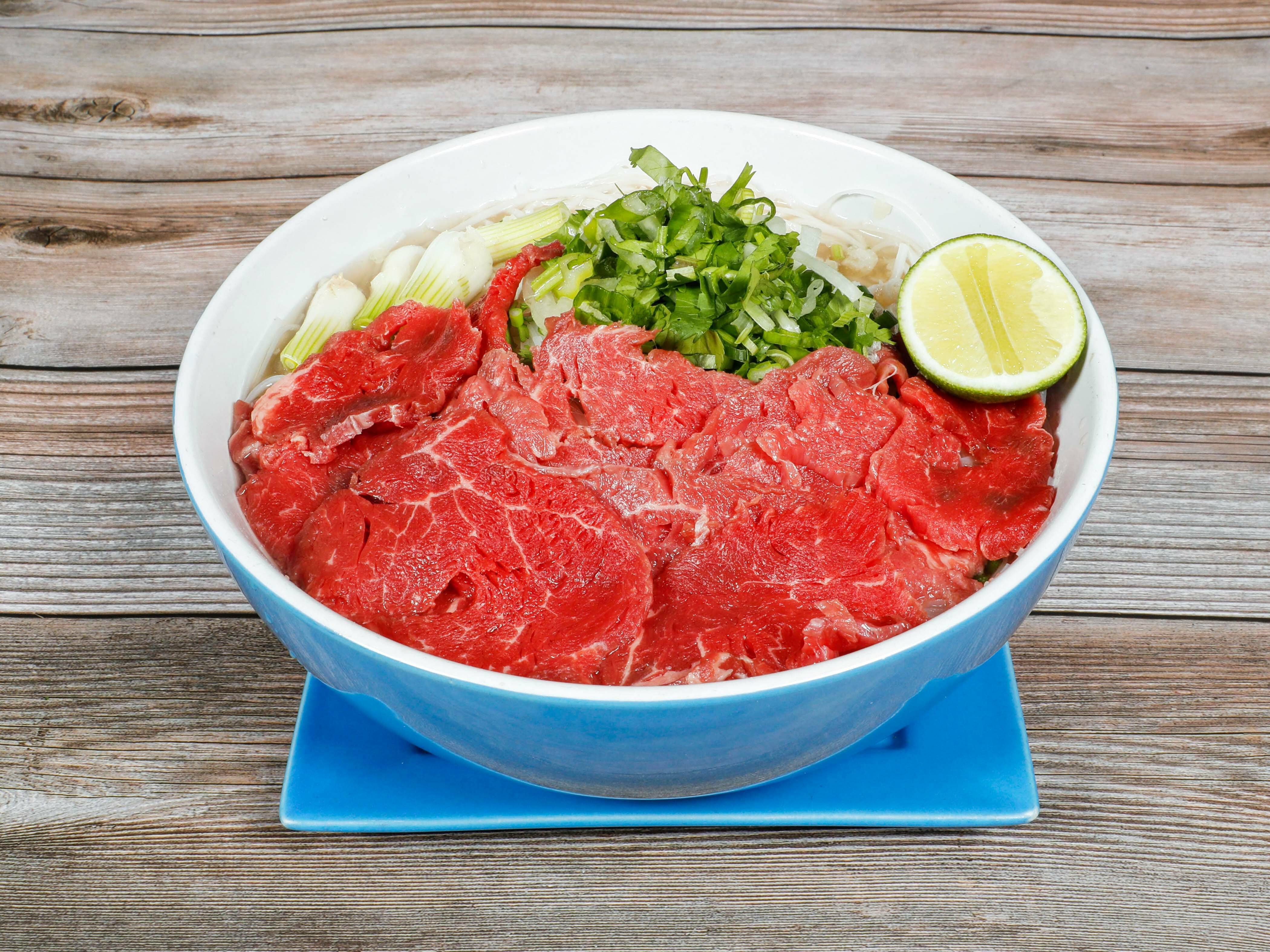 Order Pho Beef Filet Mignon food online from Pho Tick Tock store, San Jose on bringmethat.com