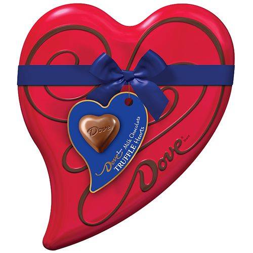 Order Dove Milk Chocolate Truffle Candy Heart, Valentine's Gift Box - 6.5 oz food online from Walgreens store, Monroe on bringmethat.com