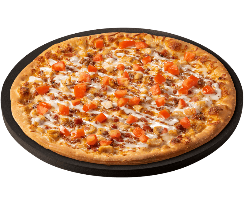 Order Chicken Bacon Ranch Pizza - 16" food online from Lulu's Pizza store, Queens on bringmethat.com
