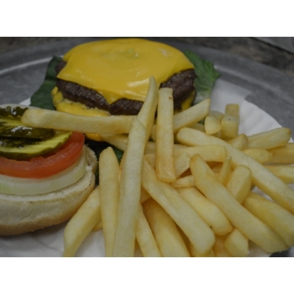 Order Double Cheeseburger food online from Golden State Pizza & Grill store, San Francisco on bringmethat.com