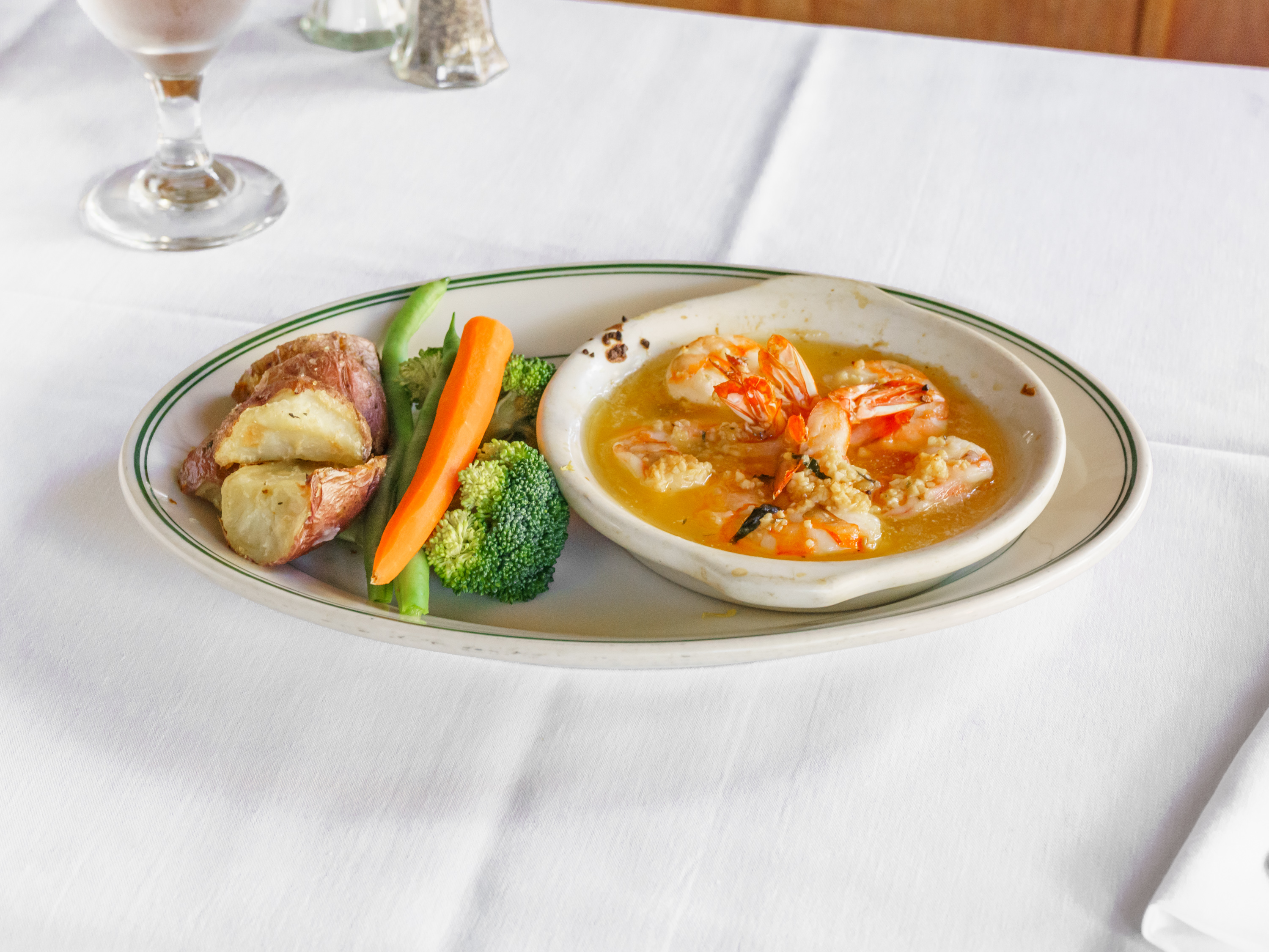 Order Garlic Roasted Prawns food online from Hyde Street Seafood House store, San Francisco on bringmethat.com