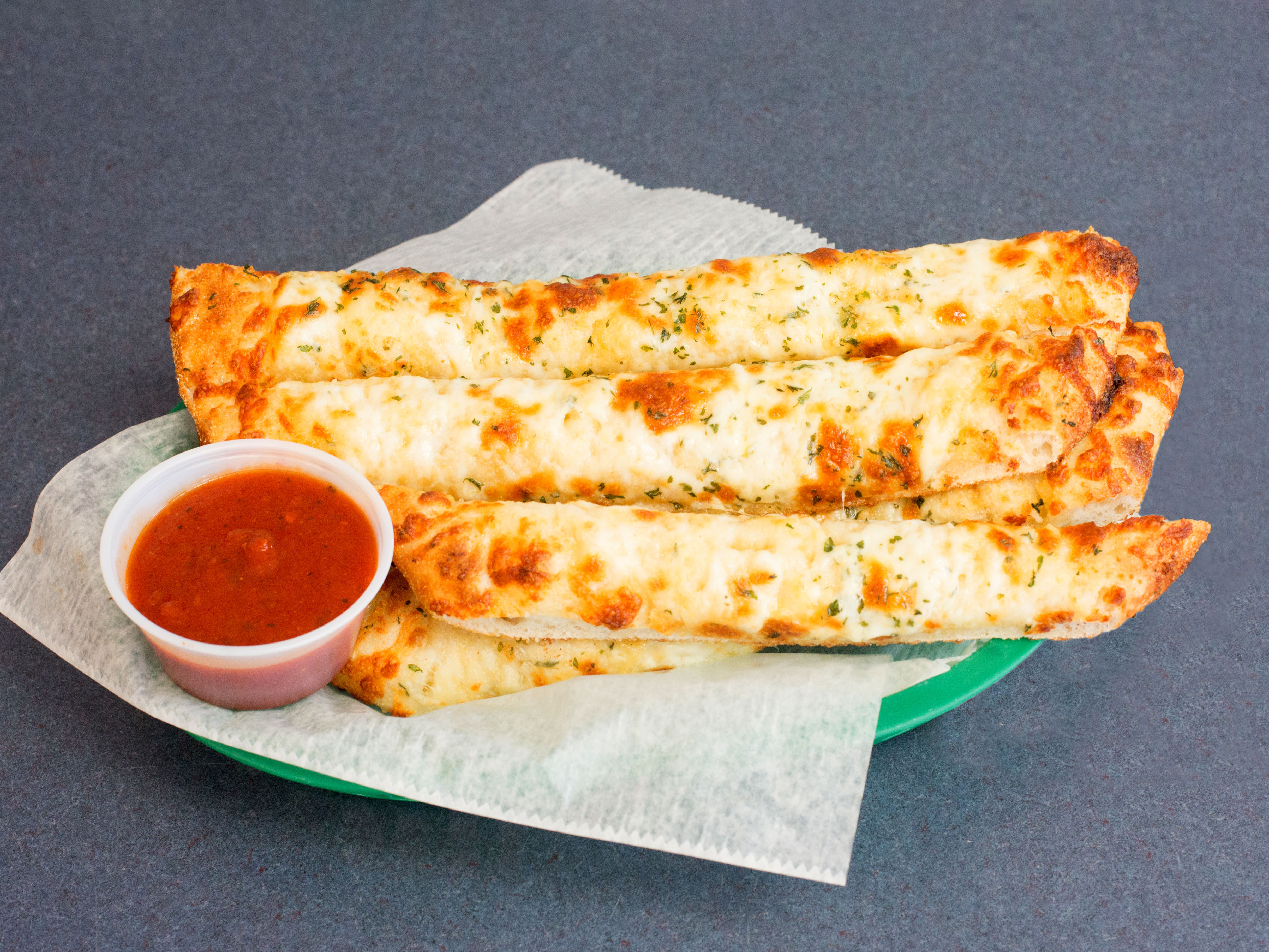 Order Cheese Bread Sticks food online from Aurora's Pizzeria store, Chicopee on bringmethat.com