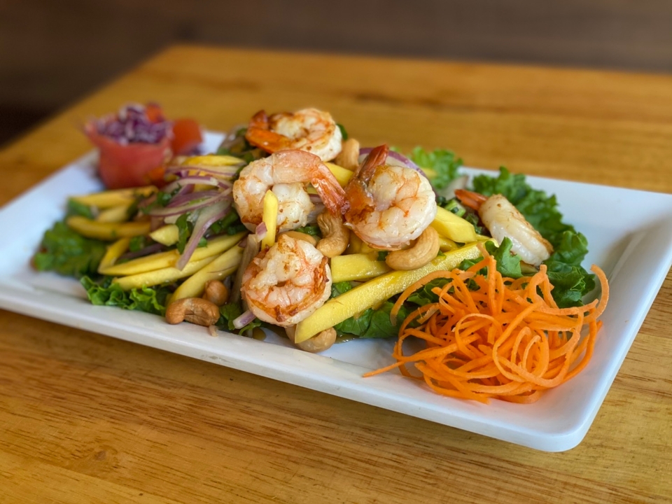 Order SA-5 Shrimp Mango Salad food online from Malii Thai Kitchen store, New York on bringmethat.com