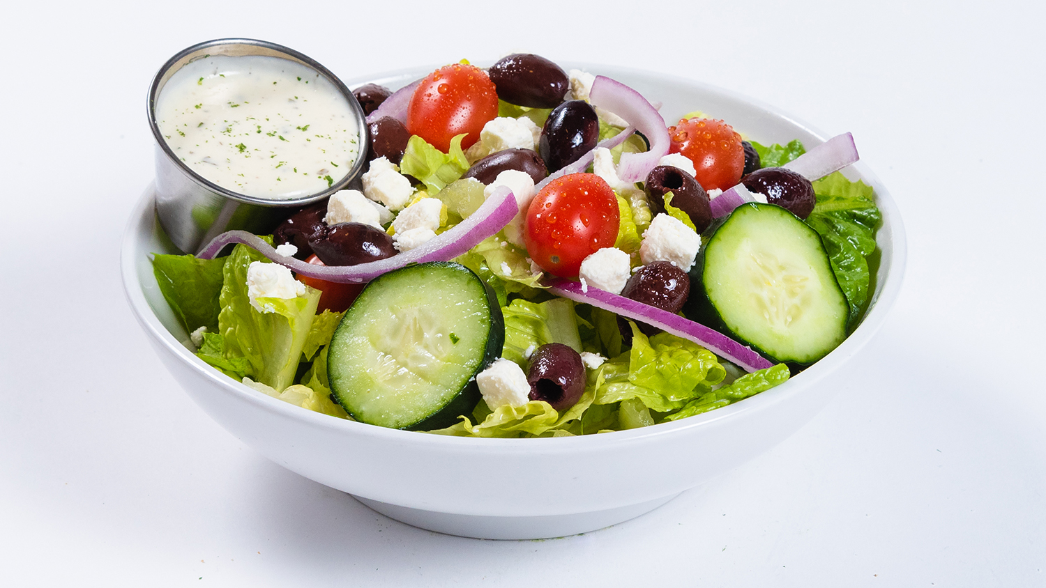 Order Mediterranean Salad food online from Anthony Pizza & Pasta store, Lakewood on bringmethat.com