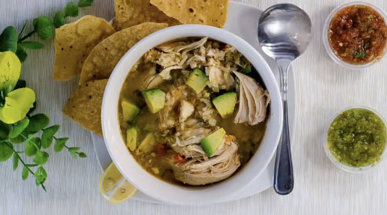 Order Caldo de Pollo food online from Agave Mexican Bistro store, Mountain View on bringmethat.com
