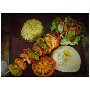 Order Vegetable Kabab Plate food online from Ali Baba store, Chico on bringmethat.com
