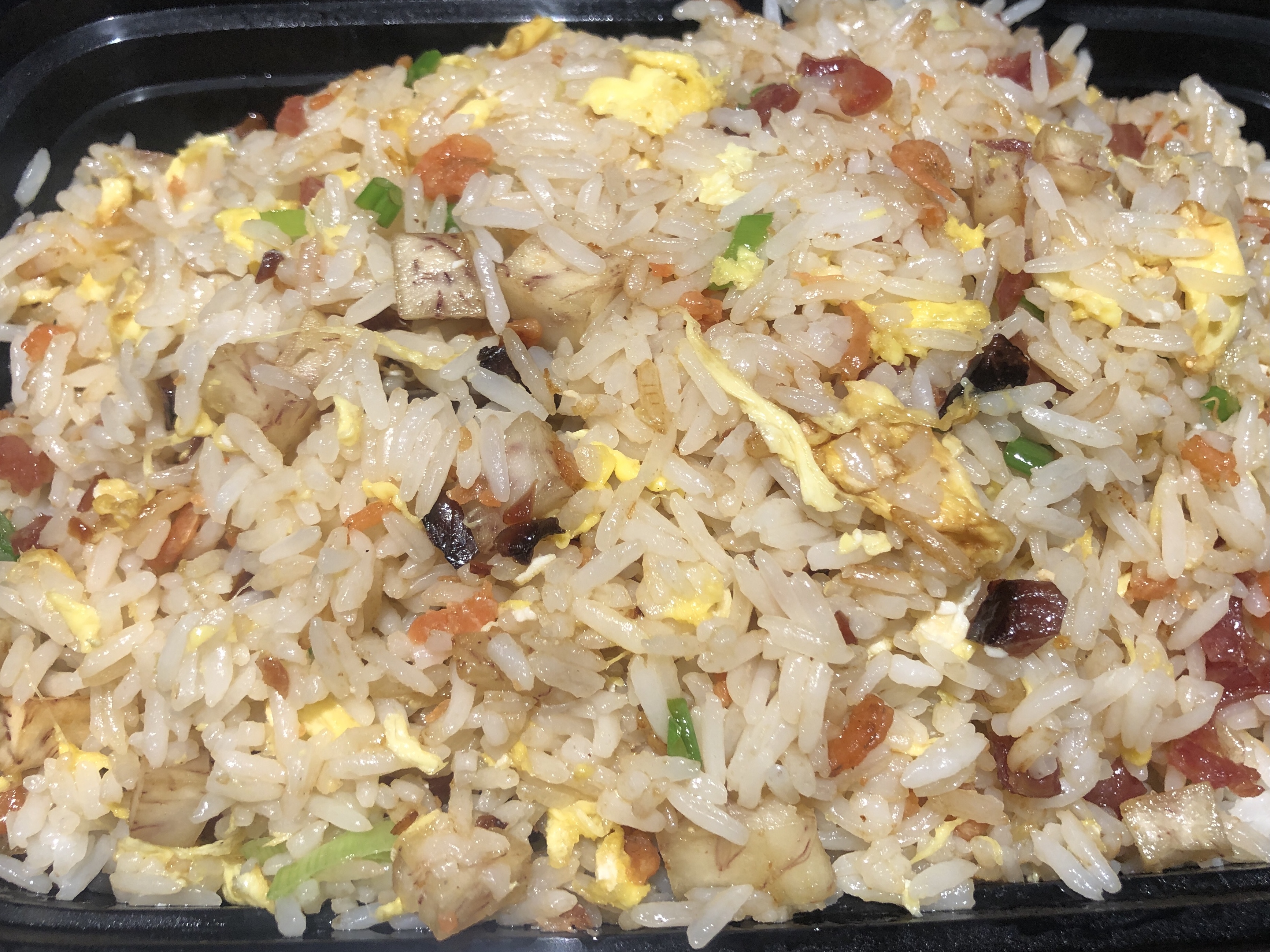 Order Chinese Smoked Meat & Taro Fried Rice 腊味芋头炒饭  food online from Golden Coast store, San Francisco on bringmethat.com
