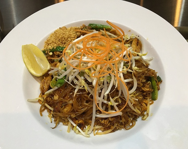 Order Pad Thai (Tamarind Sauce Noodles) food online from Madai Sushi store, Frisco on bringmethat.com