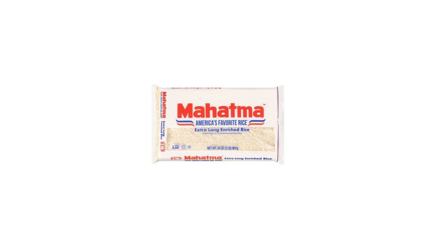 Order Mahatma Enriched Long Grain Rice 2 lb. Bag food online from Luv Mart store, Santa Cruz on bringmethat.com