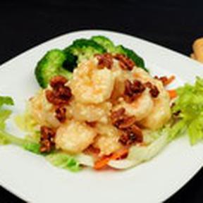 Order Honey-Glazed Walnut Shrimp food online from Twin dragon Chinese restaurant store, Los Angeles on bringmethat.com