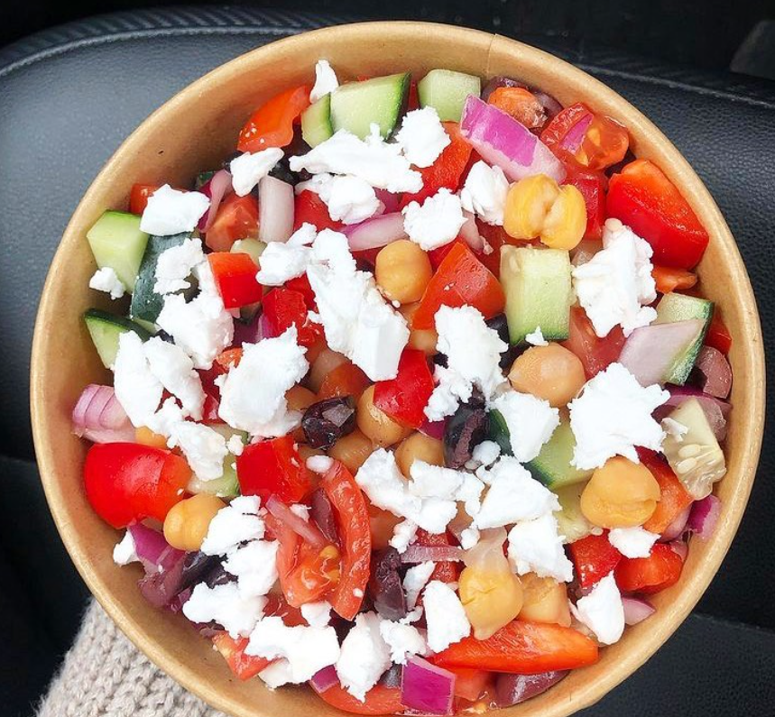 Order Mediterranean Chickpea Salad food online from Fruicota store, Waterford Township on bringmethat.com
