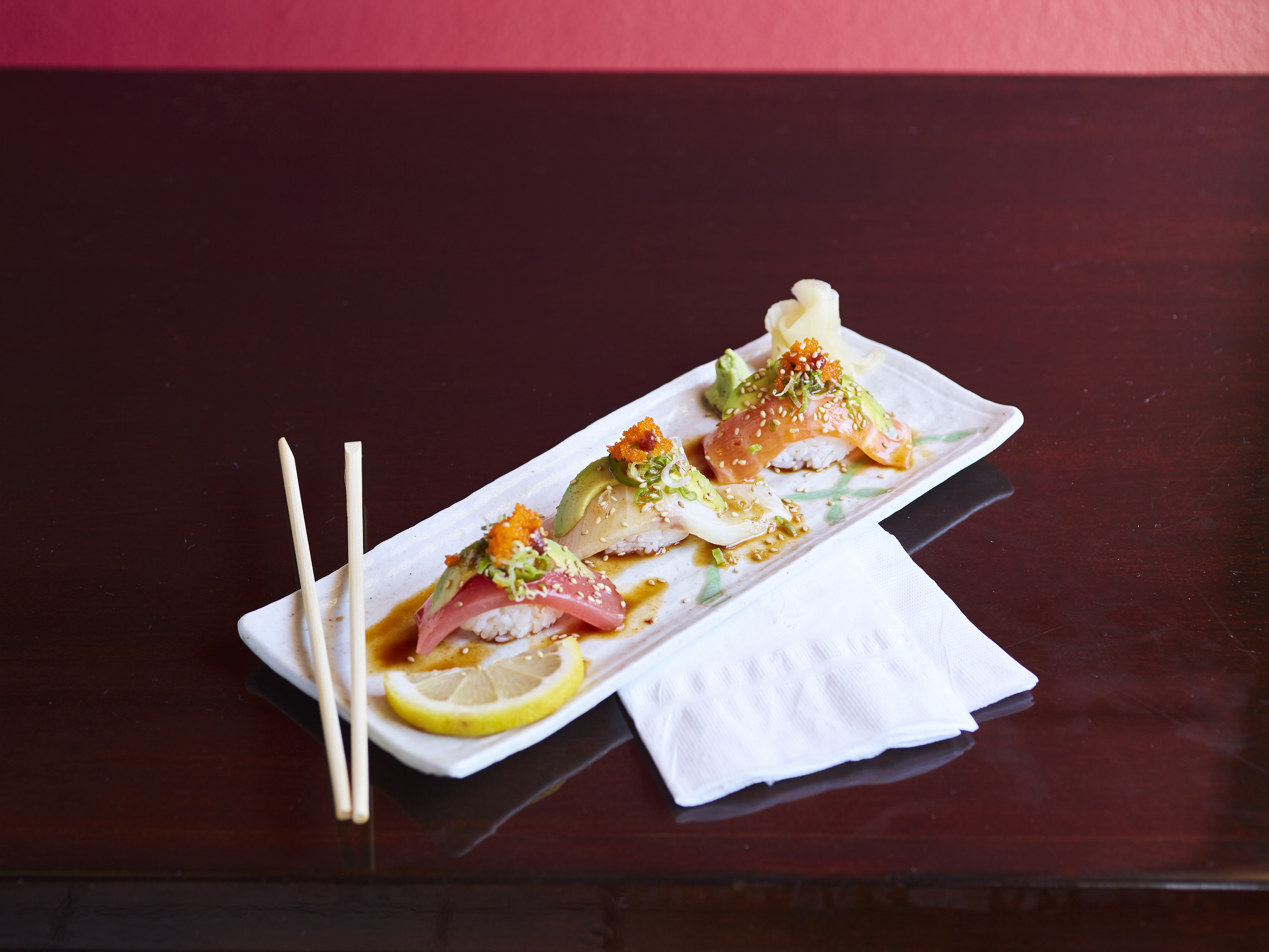 Order 3 Amigos Plate food online from Sushi Ichi 805 store, Port Hueneme on bringmethat.com