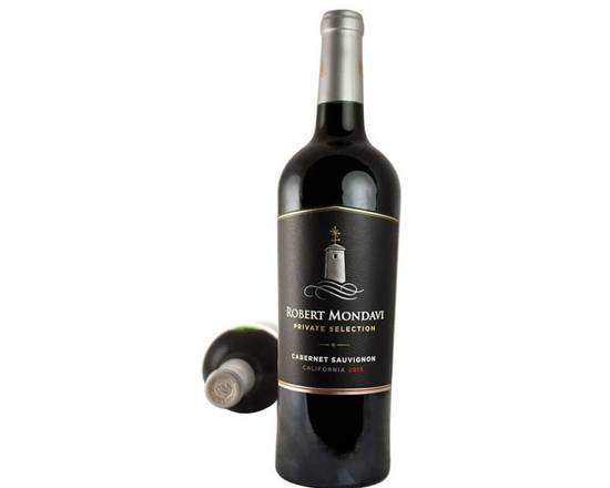Order Robert Mondavi Private Selection Cabernet Sauvignon, 750mL red wine (13.5% ABV) food online from Ogden Wine & Spirit store, Naperville on bringmethat.com