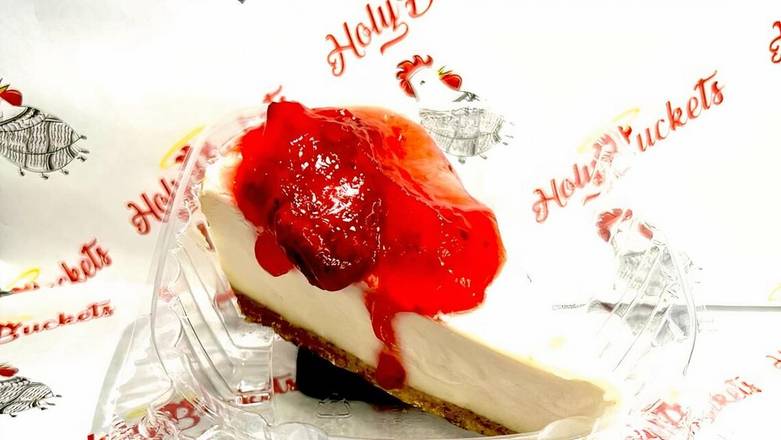 Order StrawBerry Cheesecake food online from Holy Buckets store, Bridgeview on bringmethat.com