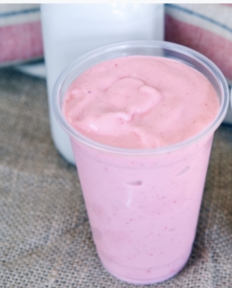 Order Almond butter & berry protein shake  food online from Fancy Juice store, New York on bringmethat.com