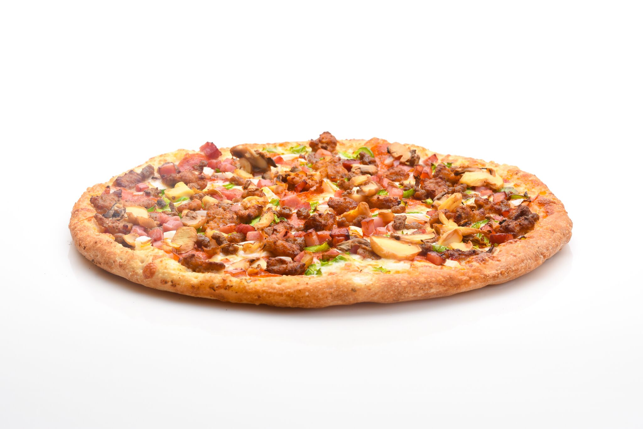 Order Paisano's Supreme Pizza food online from Paisanos Pizza store, Reston on bringmethat.com
