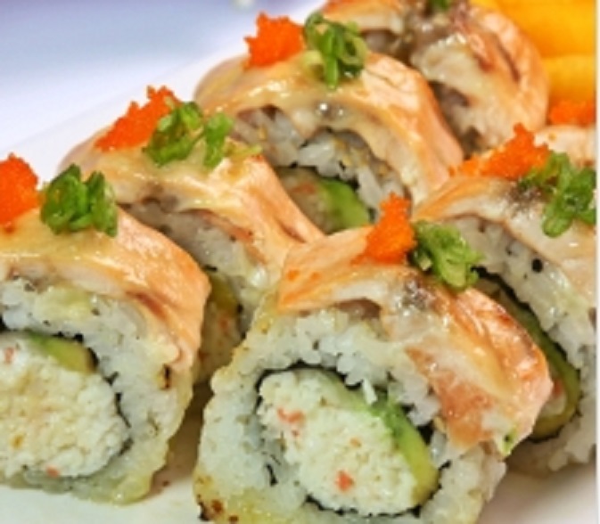 Order 34. Alaskan Roll food online from Yes Sushi store, Pasadena on bringmethat.com