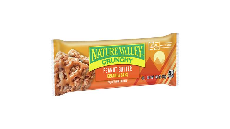 Order Nature Valley Granola Bars, Crunchy Peanut Butter food online from Aldan Sunoco store, Aldan on bringmethat.com