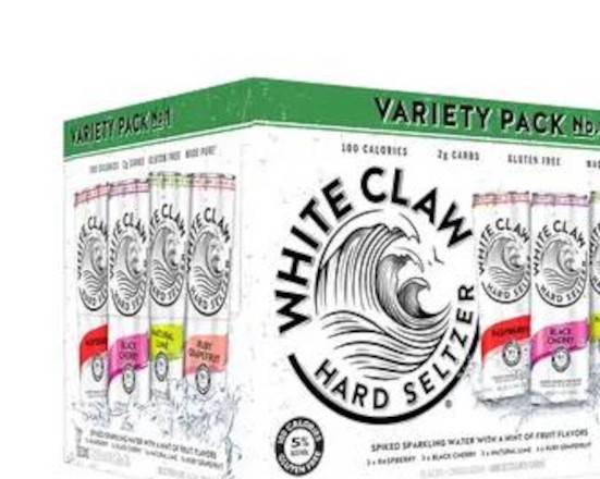 Order White Claw Variety Pack, 12pk-12oz can hard seltzer (5.0% ABV) food online from VALU DISCOUNT LIQUOR #1 store, Houston on bringmethat.com