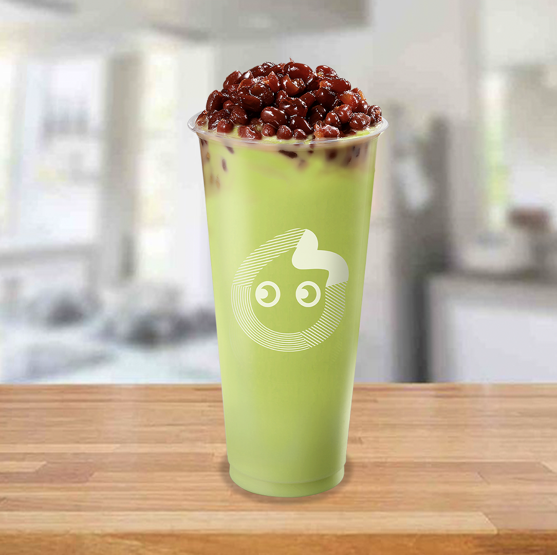 Order Red Bean Matcha Latte food online from Coco Fresh Tea & Juice store, New York on bringmethat.com