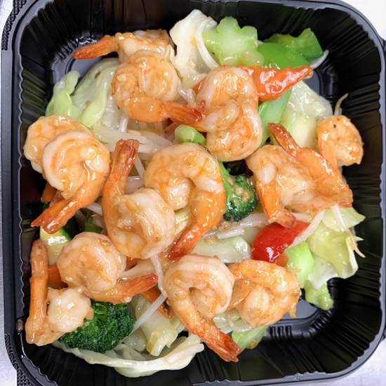 Order Shrimp Chop Suey food online from WA WA Restaurant store, Long Beach on bringmethat.com
