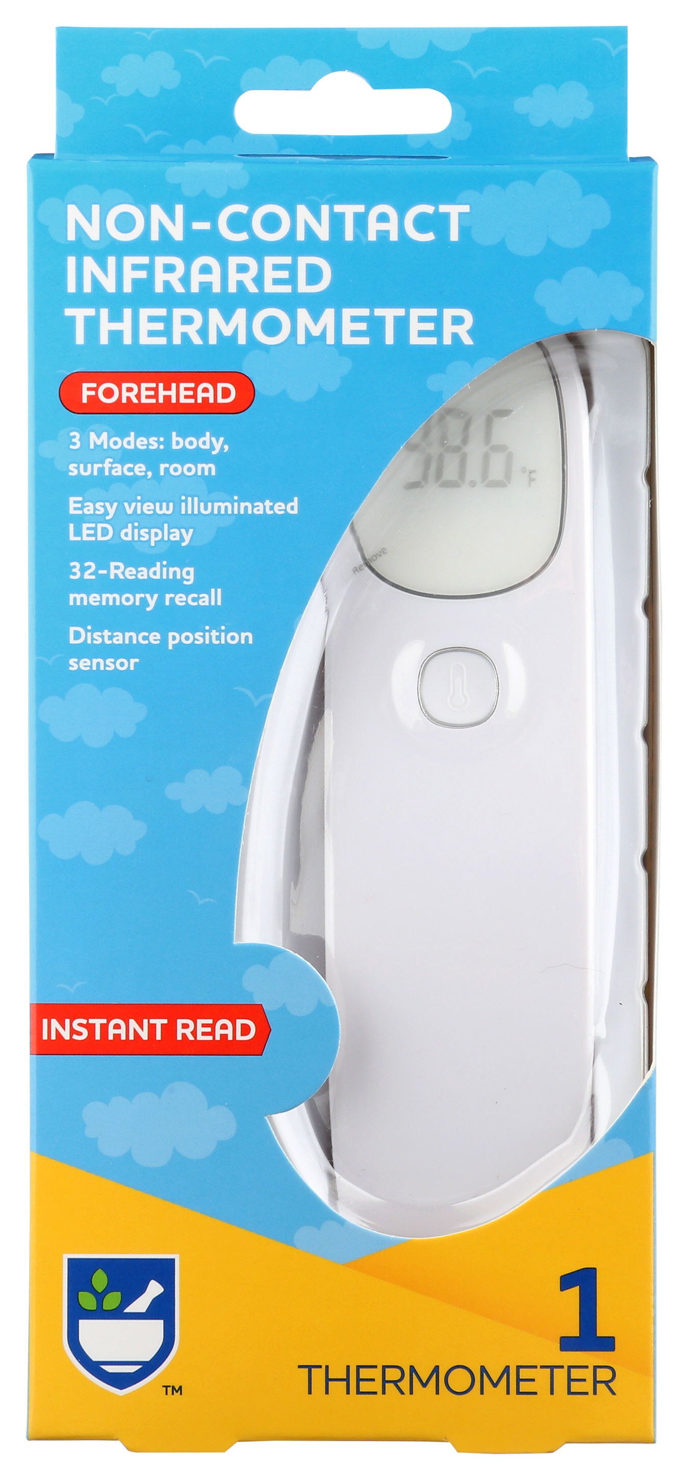 Order Rite Aid Non-Contact Infrared Thermometer food online from Rite Aid store, Aston on bringmethat.com