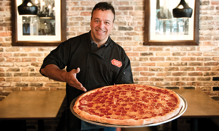 Order 28" BYO Pizza food online from Russo's New York Pizzeria - Broadway store, Pearland on bringmethat.com