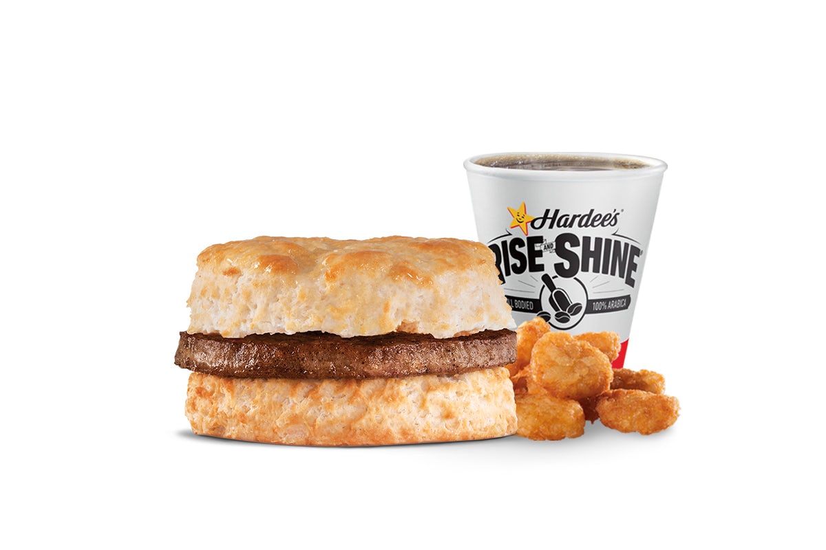 Order Sausage Biscuit Combo food online from Hardee's store, Paducah on bringmethat.com