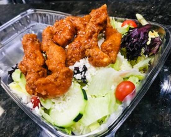 Order Buffalo Chicken Salad food online from Old Country Pizzeria store, East Weymouth on bringmethat.com