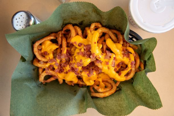 Order Loaded Twister Fries food online from Newport Creamery store, Providence on bringmethat.com