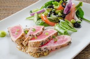 Order Seared Tuna Sashimi food online from Rice Factory store, Milltown on bringmethat.com
