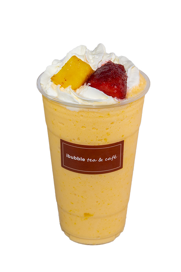 Order C5A: Peach Smoothie  food online from I Bubble Tea & Cafe store, Cranford on bringmethat.com