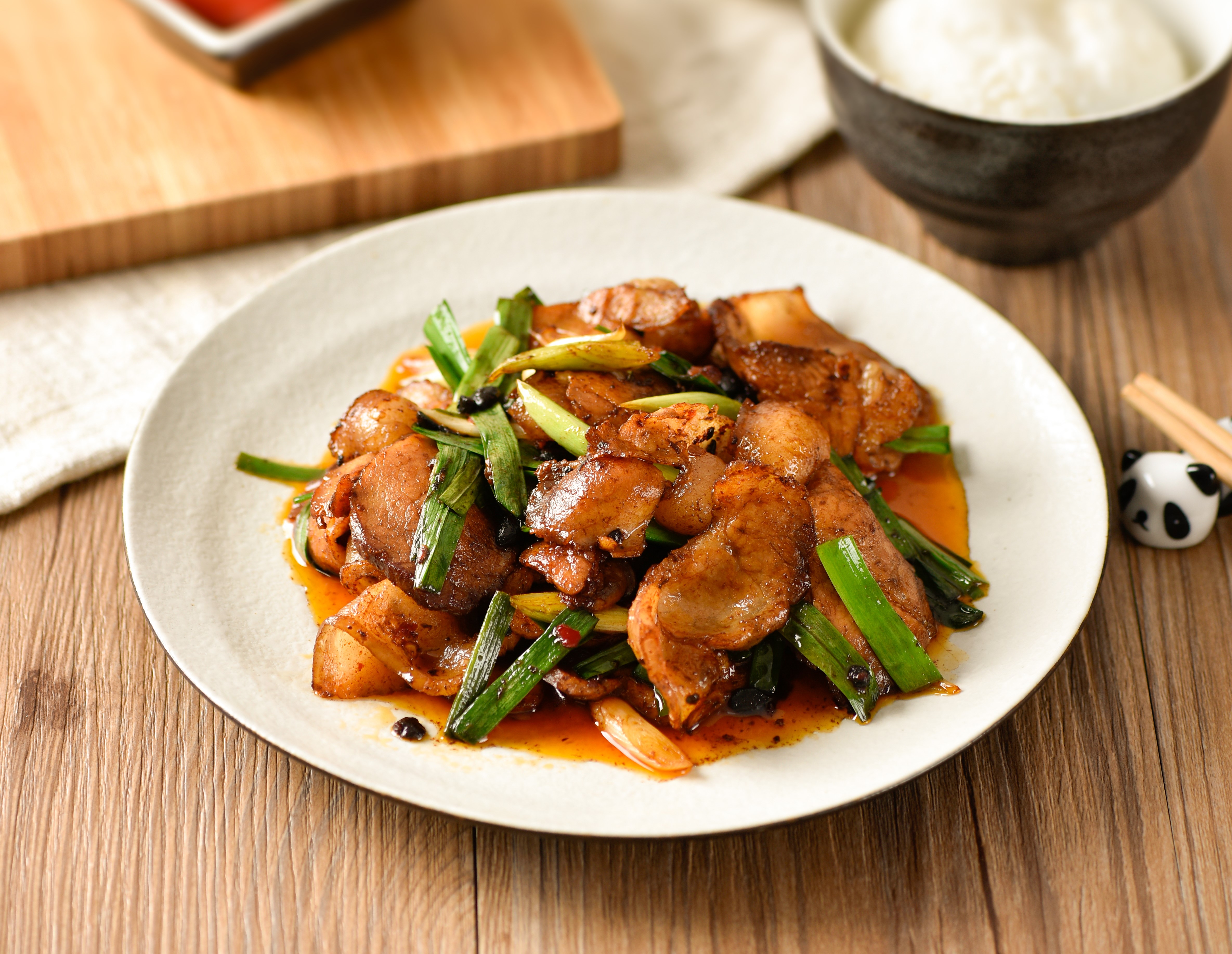 Order 119. Double Cooked Pork Slices 回锅肉 food online from Orient Express store, Baltimore on bringmethat.com
