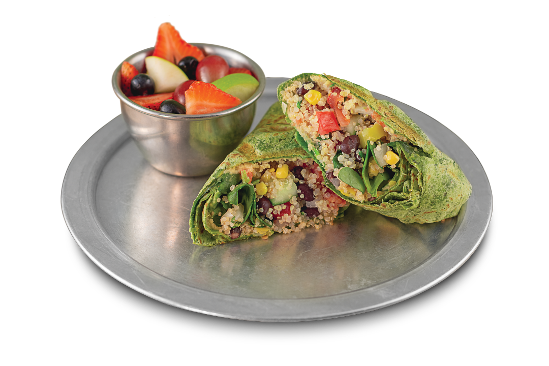Order Quinoa Wrap food online from Just Love Coffee Cafe store, Murfreesboro on bringmethat.com